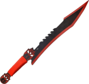 FMT057RD - Machette FANTASY MASTER Red Skull