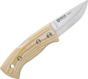 H200763 - Couteau HELLE Berget Beige Canvas Micarta