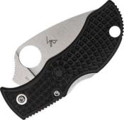 MBKLFP - Couteau SPYDERCO Manbug Black Lightweight Leaf