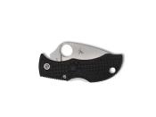 MBKLFS - Couteau SPYDERCO Manbug Lightweight Leaf Black