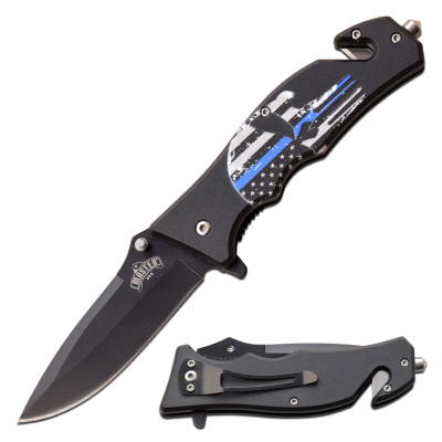 MUA117B - Couteau MASTER USA Spring Assisted Knife