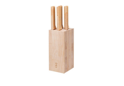 OP002402 - Bloc 5 couteaux OPINEL Collection Parallèle Hêtre