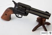 P1-1186N - Revolver Cal.45 Peacemaker 4,75 "avec 6 balles USA 1873
