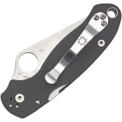 C223GPDGY - Couteau SPYDERCO Para 3 G-10 Dark Gray Maxamet