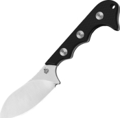 QS125A - Couteau de Cou QSP Neckmuk G10 Noir