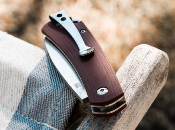 01BO618 - Couteau BOKER PLUS Boston G10 Bordeaux