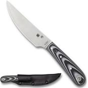 FB46GP - Couteau Fixe SPYDERCO Bow River Black & White