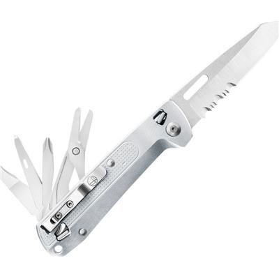 832662 - Couteau Multifonctions LEATHERMAN FREE K4X Argent 9 Outils