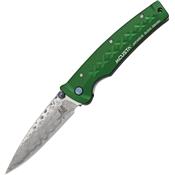 MC163D - Couteau MCUSTA Tsuchi Dark Green Damas