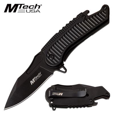 MTA1125BK - Couteau MTECH Framelock A/O Black