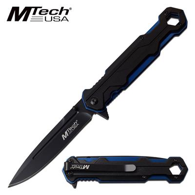 MTA1128BL - Couteau MTECH Spring Assisted Knife