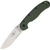 ON8849OD - Couteau ONTARIO RAT 1 Folder OD Green