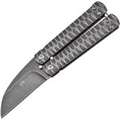 P42 - Couteau Papillon MAX KNIVES Stonewash