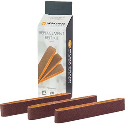 WSCPAC009 - Kit 3 courroies WORKSHARP pour E3 et Culinary WSCPE5