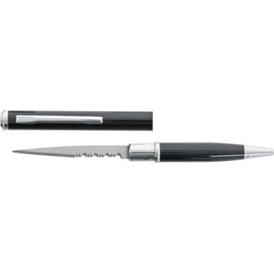 210502BK - Stylo-Couteau Noir