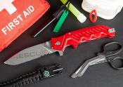 0179SWRED - Couteau de Sauvetage EXTREMA RATIO Glauca G1 Rescue Red