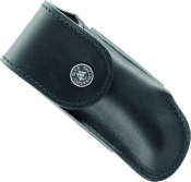 16312 - Etui MAX CAPDEBARTHES Salers Cuir Noir 12 cm