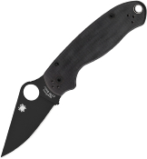 C223GPBK - Couteau SPYDERCO Para 3 Lightweight Black Blade