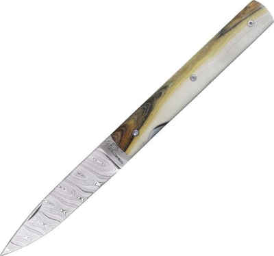 1876 - Couteau PERCEVAL Le Français Pistachier Damas