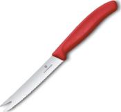 6.7861.C1 - Couteau  Fromage VICTORINOX SwissClassic 11cm Rouge