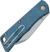 BF785MIBL - Couteau BLACK FOX Teeny Micarta Bleu