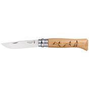 OP001621 - Couteau OPINEL N 8 VRI Chamois