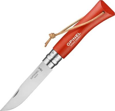 OP002208 - Couteau OPINEL Baroudeur N° 7 VRI Orange à Lacet