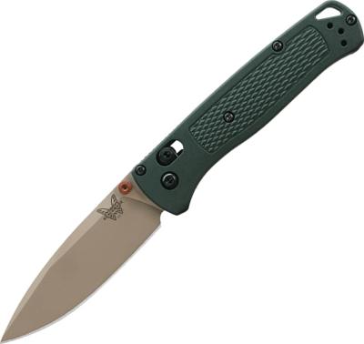 BEN535TN-2601 - BENCHMADE Bugout Taiga Green Grivory 