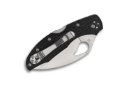 BY04PBKWC2 - Couteau SPYDERCO Byrd Knife Meadowlark 2 Wharncliffe Noir