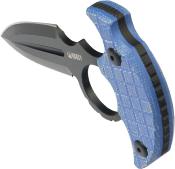 KUB403C - Push Dagger KUBEY Cavy Blue BSW 