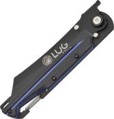 LUSP3THBLB - Couteau LUG SP3T Noir et Bleu