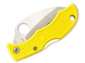 LYLS3HB - Couteau SPYDERCO Ladybug 3 Salt Jaune