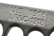 PA5AB - Poing Américain U.S. 1918 Aluminium Black