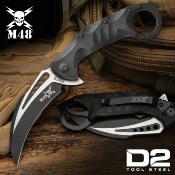 UC3602 - Couteau UNITED CUTLERY M48 Steel Titan Folder Karambit