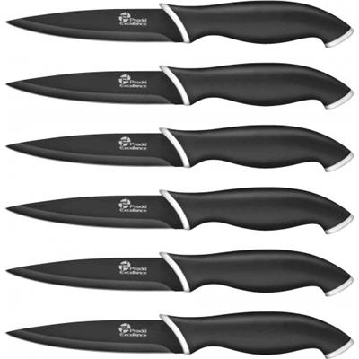 COF7 - Coffret de 6 Couteaux Steak lames Inox PRADEL EXCELLENCE