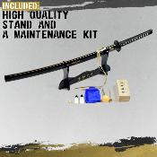 KKBFDE1 - Katana Forgé Kill Bill Hattori Hanzo Blood Damascus Edition