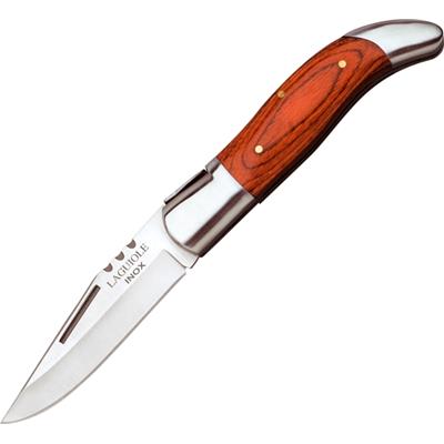 LC285 - Couteau Laguiole Chasse 12 cm Red Wood Mitres Inox