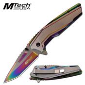 MTA1117RB - Couteau MTECH Linerlock A/O Spectrum