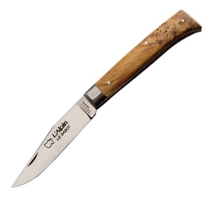 220808 - Couteau AU SABOT L'Alpin en Genévrier 10,5 cm