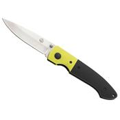 334311 - Couteau PUMA-TEC G10 Noir/Vert 11 cm avec Clip et Paracorde