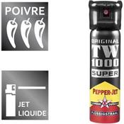 TW413 - Bombe Anti-Agression 75 ml Gel Pepper-Jet OC
