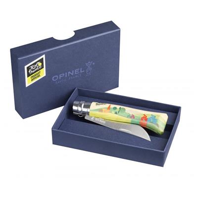 OP002397 - Couteau OPINEL N°08 Edition Limitée Tour de France Sublimé 2020