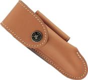 27612 - Etui MAX CAPDEBARTHES Tradition Cuir Alezan Laguiole 11/12cm