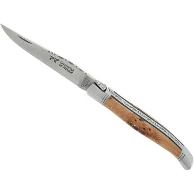2847 - Couteau Laguiole LE FIDELE Manche Bois de Genévrier 12 cm Inox