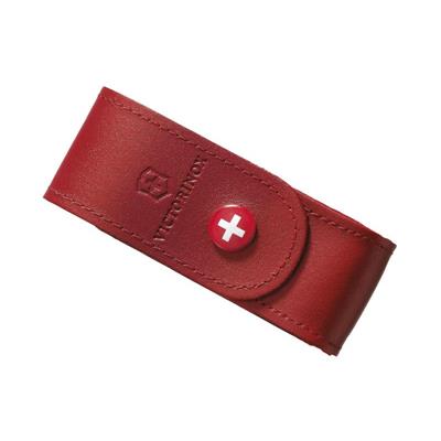 4.0520.1 - Etui VICTORINOX 6 à 14 Pièces Cuir rouge