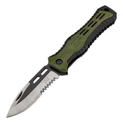 589013 - Couteau HERBERTZ ABS Vert/Noir