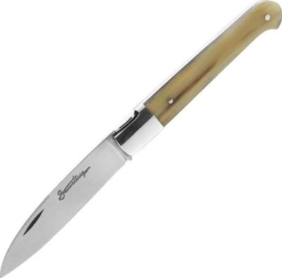 78101 - Couteau de SAUVETERRE Pointe de Corne 9 cm Inox