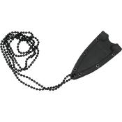 AB016 - Couteau de Cou ABKT Tac  Neck Knife Black