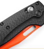 BEN15535OR-01 - Couteau BENCHMADE Taggedout Fibre de Carbone