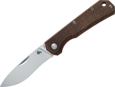 BF748MIB - Couteau BLACK FOX Ciol Micarta Marron